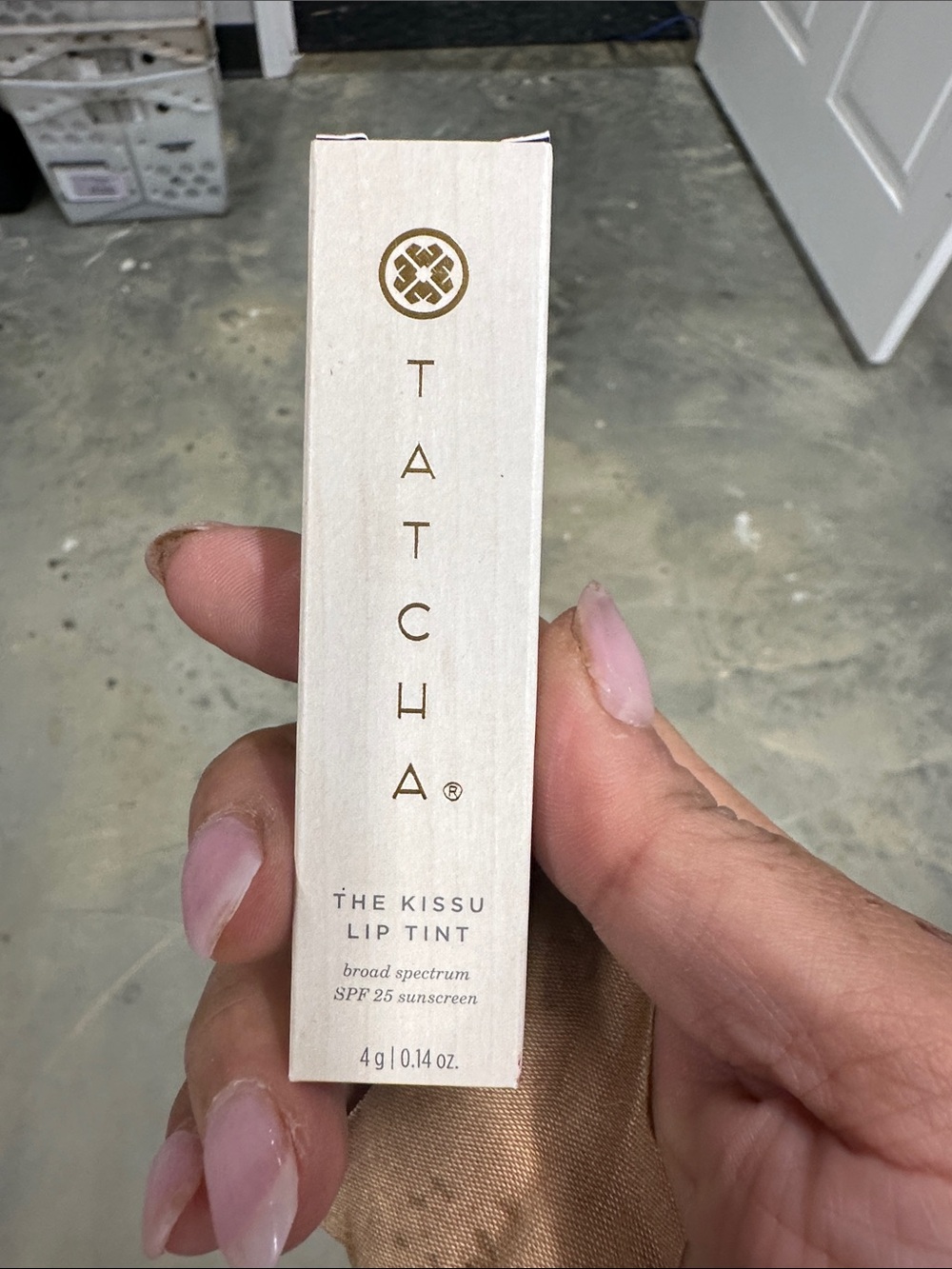 Tatcha The Kissu Lip Tint in Plum Blossom exp 6/26 MSRP $32